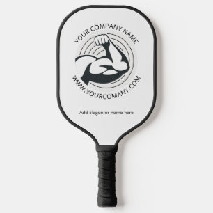 Raquette De Pickleball Site Web de l'Entreprise de Logo d'Entreprise Pers