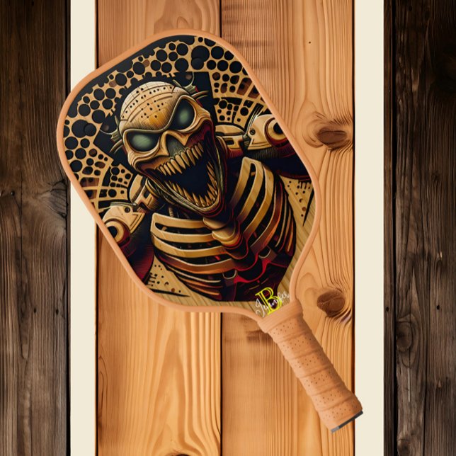 Raquette De Pickleball Skeleton Dance sur Pickleball Paddle (Créateur téléchargé)