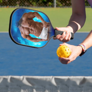 Raquette De Pickleball SlipperyJoe's artistique Masculine Man gay pride g