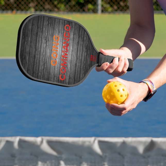 Raquette De Pickleball SlipperyJoe's Going Commando audacieuse lettre ora (Insitu)