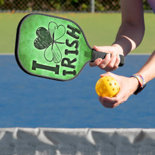 Raquette De Pickleball SlipperyJoe's St. Patrick's Day Irlandais à trois 