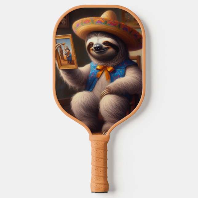 Raquette De Pickleball Sloth Grand-pa (Recto)