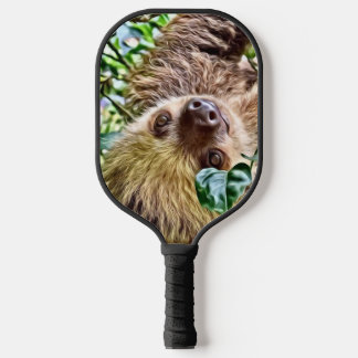 Raquette De Pickleball Sloth peint