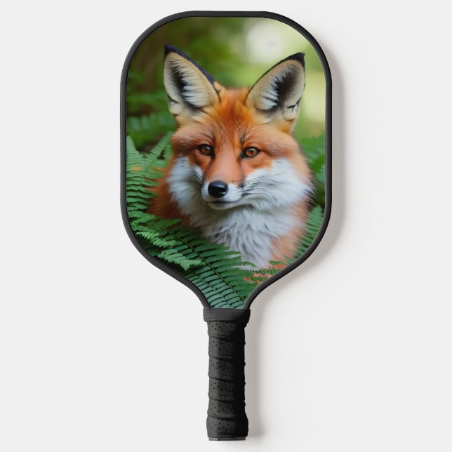 Raquette De Pickleball "Sly : Le renard dans l'ombre" (Recto)