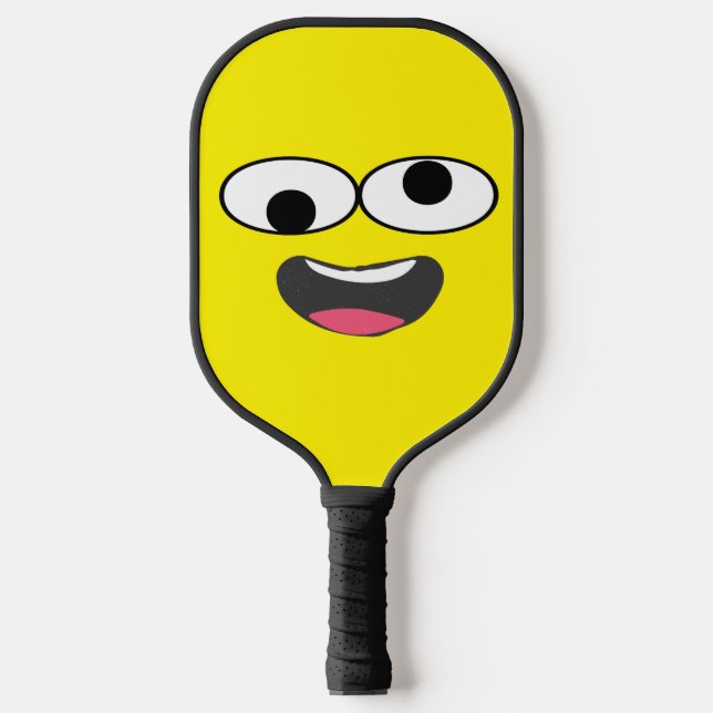 Raquette De Pickleball Smiley Beats – Visage Amusant  (Recto)
