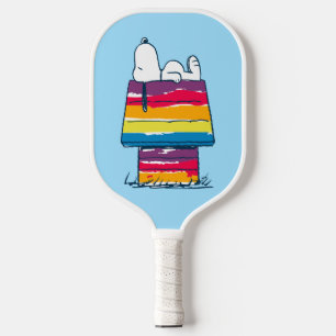 Raquette De Pickleball Snoopy   Rainbow Dog House