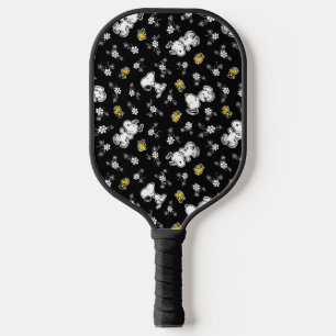 Raquette De Pickleball Snoopy & Woodstock Fun & Flowers