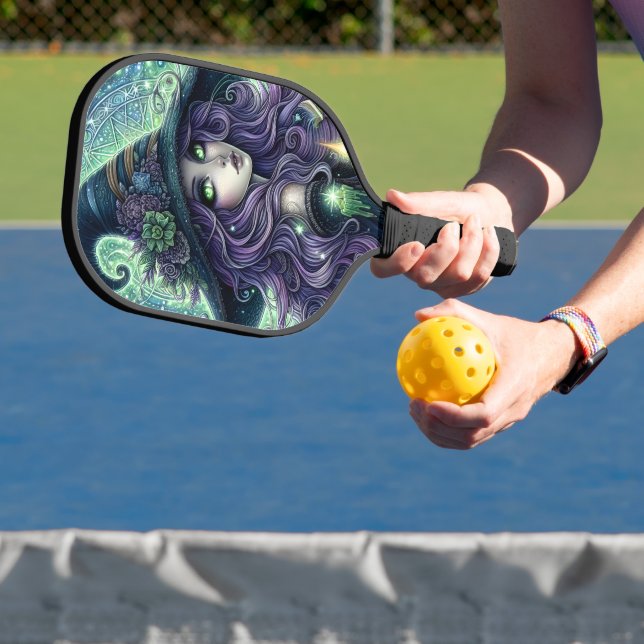 Raquette De Pickleball Sorcière Céleste Mystique (Insitu)