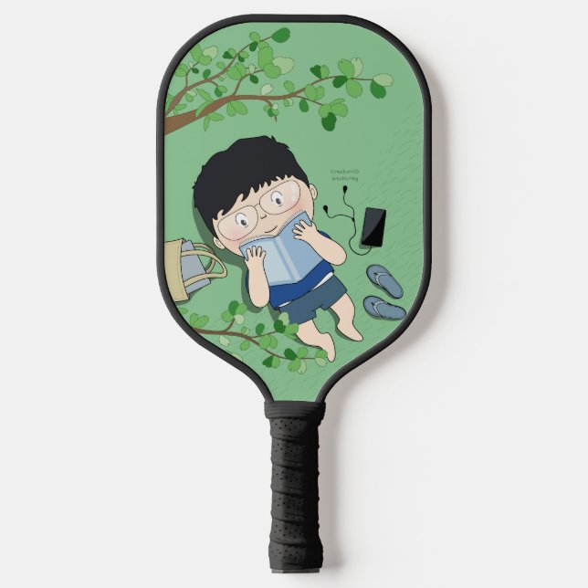 Raquette De Pickleball sosoMiel(34) Forêt (Recto)