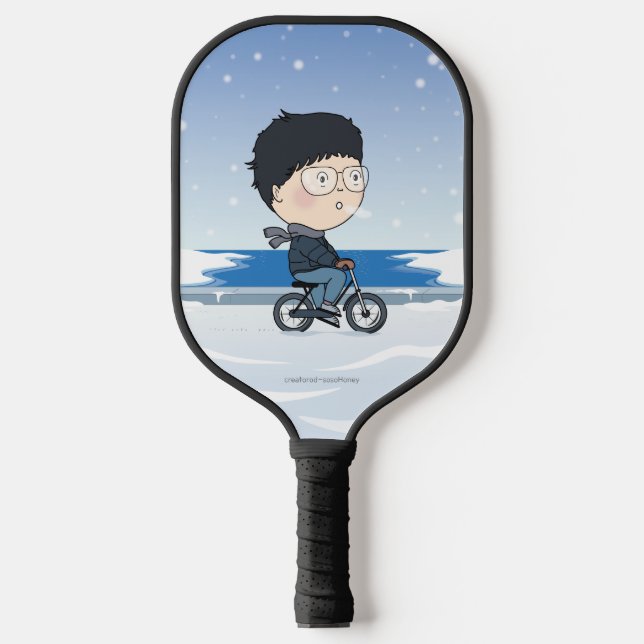 Raquette De Pickleball sosoMiel(54) hiver (Recto)