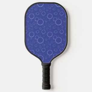 Raquette De Pickleball Sous les bulles de l'eau de l'océan marin