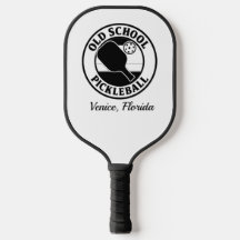 Raquette de pickleball souvenir Old School