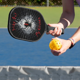 Raquette De Pickleball Spider Veuve Noire - Restez à l'extérieur de ma cu