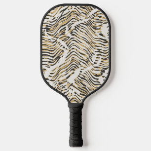 Raquette De Pickleball Sport Luxe Zèbre - Mocha Or