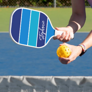 Raquette De Pickleball Sport Signature Blue Striped