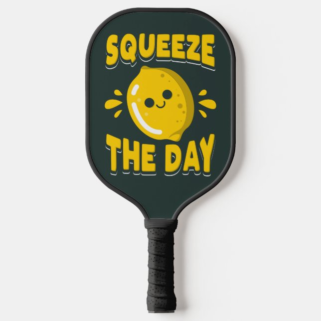 Raquette De Pickleball Squeeze Day Small Business Owner Motivation (Recto)