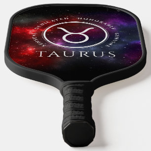 Raquette De Pickleball Starfield Taurus Bull Zodiac occidental