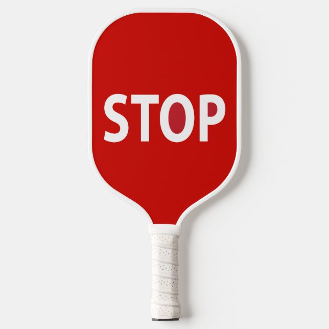Raquette De Pickleball STOP et GO Design Pickleball Paddle (Recto)