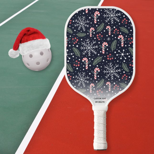 Raquette De Pickleball Sucre de canne Fête des neiges Vacances d'hiver Te (Créateur téléchargé)