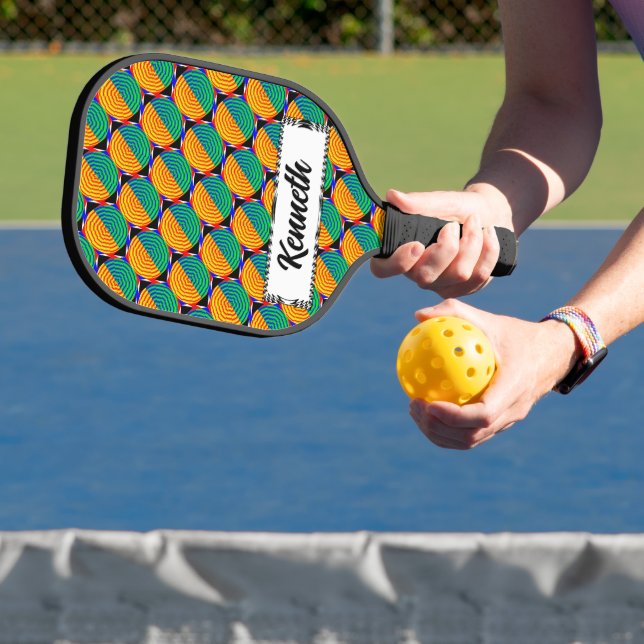 Raquette De Pickleball Sunrise numérique par Kenneth Yoncich (Insitu)
