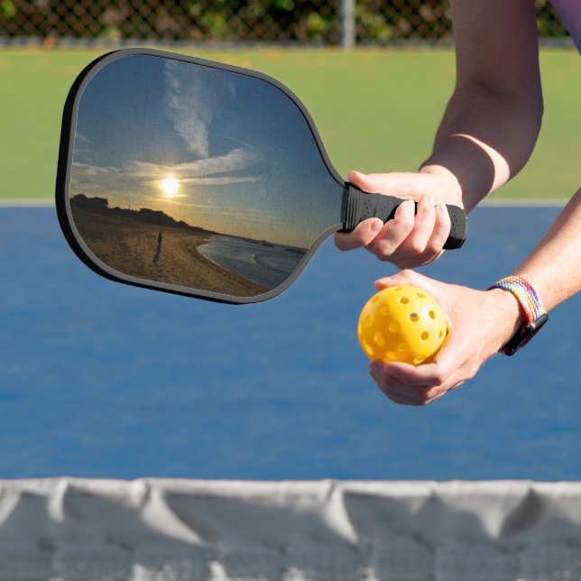 Raquette De Pickleball Sunset texturé par Shirley Taylor (Insitu)