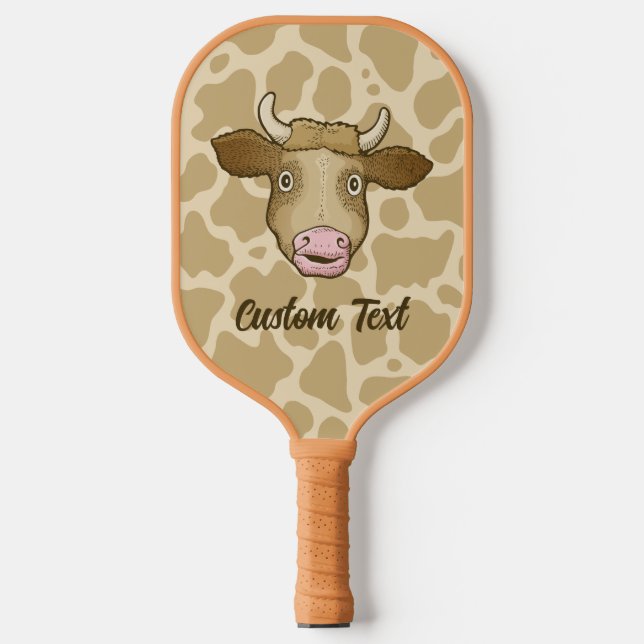 Raquette De Pickleball Surprised Cow Pickleball Paddle (Recto)