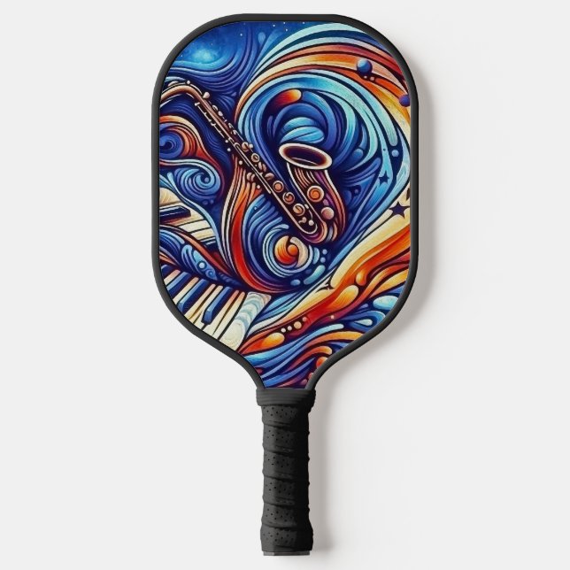 Raquette De Pickleball Symphonie de jazz (Recto)