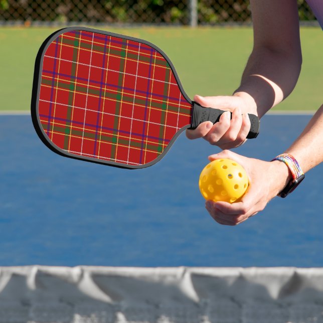 Raquette De Pickleball Tartan rouge coloré (Insitu)