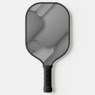 Raquette De Pickleball Teintes grises Art moderne