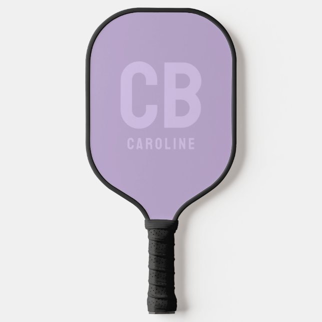 Raquette De Pickleball Tendance Couleur Douce Violet Pickleball Paddle (Recto)