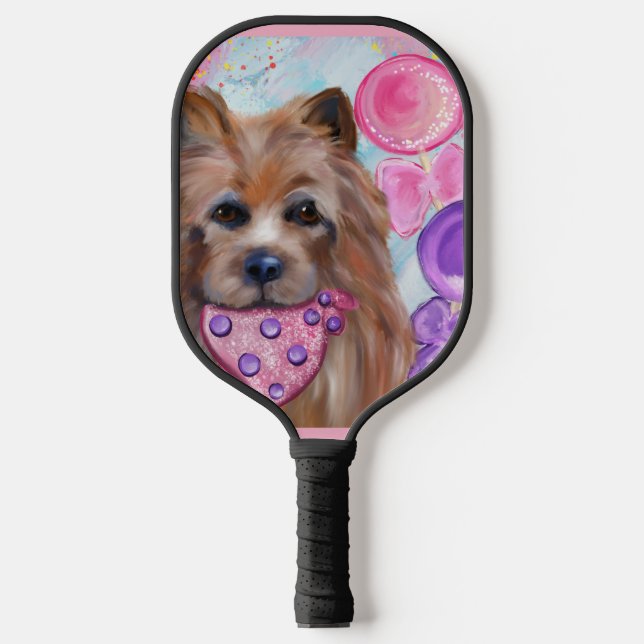RAQUETTE DE PICKLEBALL TERRIER AUSTRALIEN   (Recto)