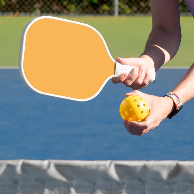 Raquette De Pickleball Texture Arrière - plan orange coupée pour le Web e (Insitu)