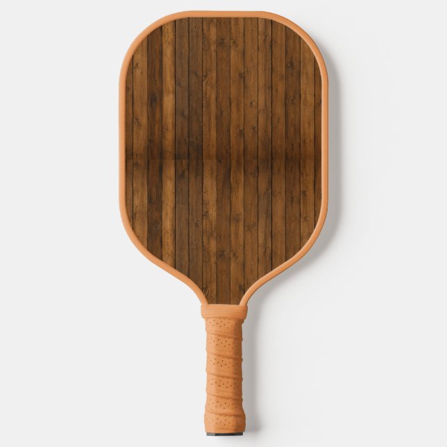 Raquette De Pickleball Texture en bois (Recto)