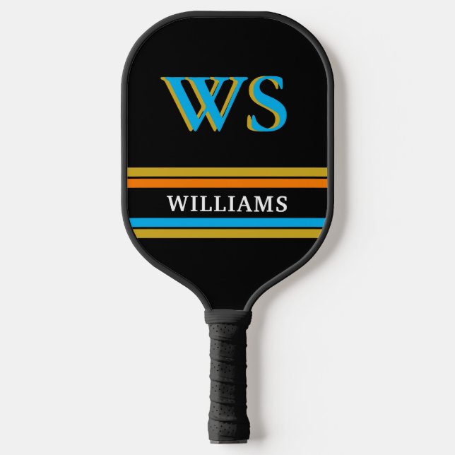 Raquette De Pickleball Texture personnalisée (Recto)