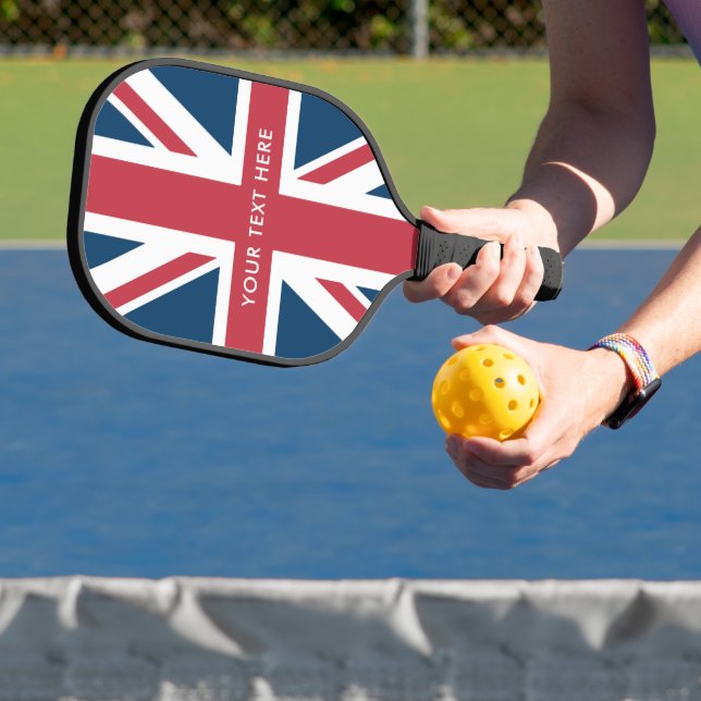 Raquette De Pickleball The Union Jack British Flag Pickleball Paddle (Insitu)