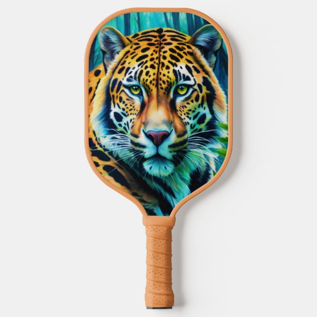 Raquette De Pickleball Tiger Logo Protective Neoprene Cover (Recto)