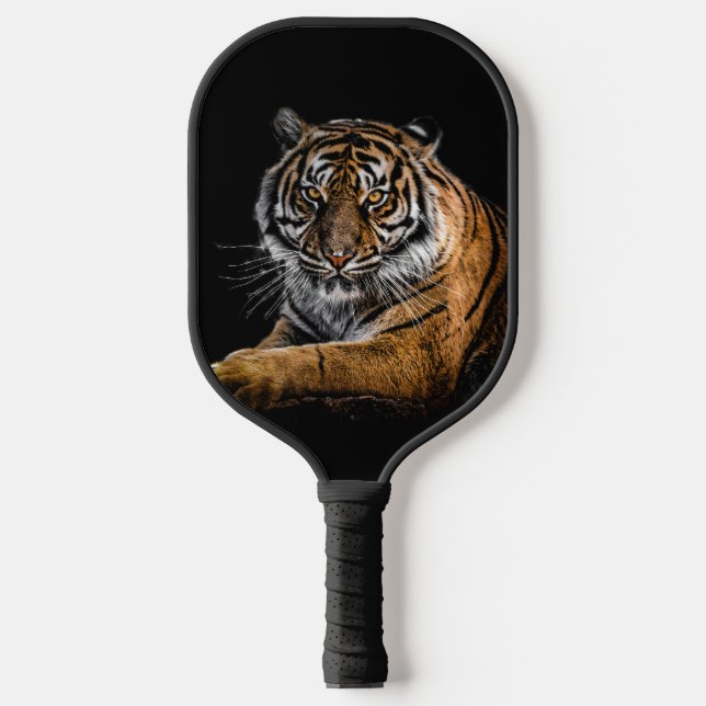 Raquette De Pickleball Tigre animal sauvage de la Jungle (Recto)