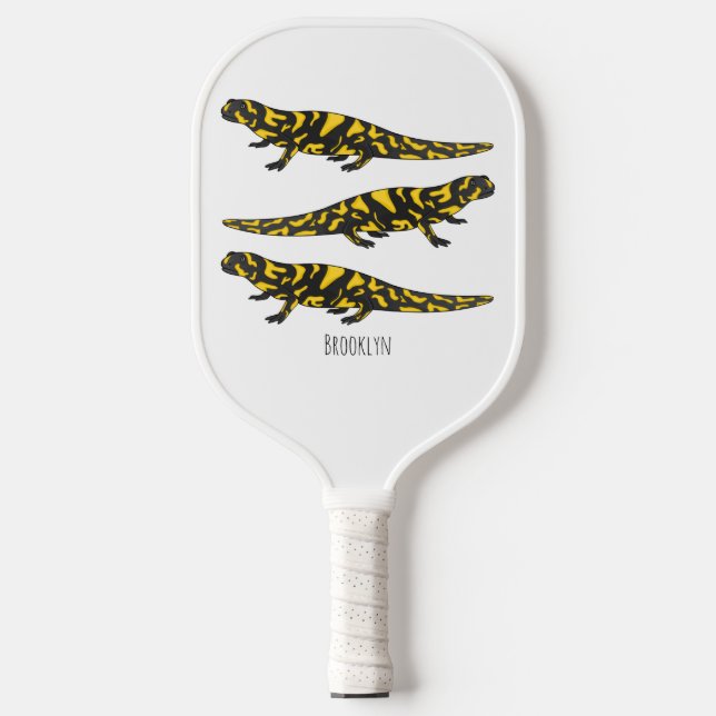 Raquette De Pickleball Tigre salamandre (Recto)