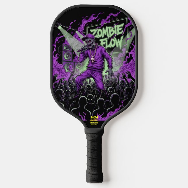 Raquette de Pickleball TOCOCLAWS "Zombie Flow" Pro (Recto)