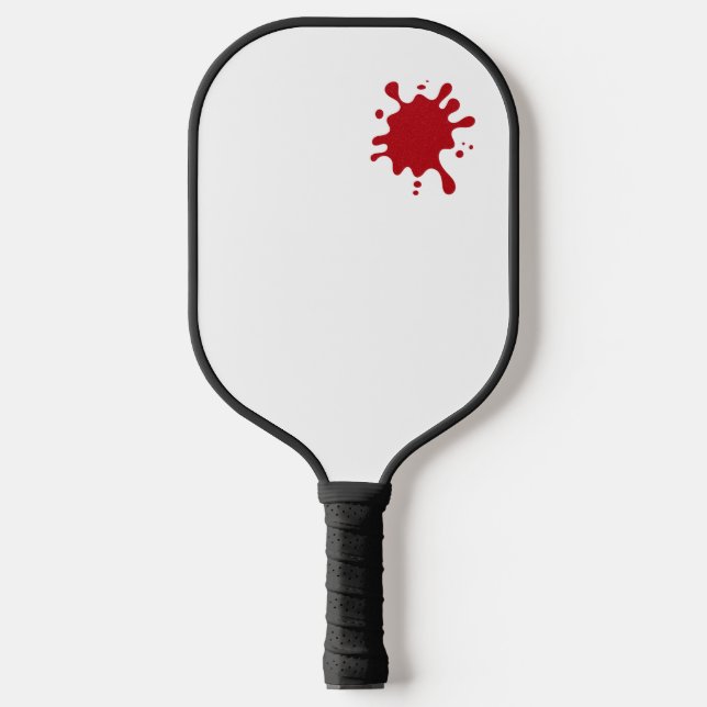 Raquette de Pickleball Tomato Red Splatter – Perso (Recto)