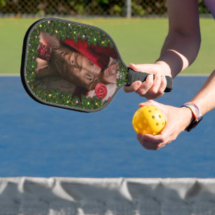 Raquette De Pickleball torse masculin de SlipperyJoe's six pack ventre nu