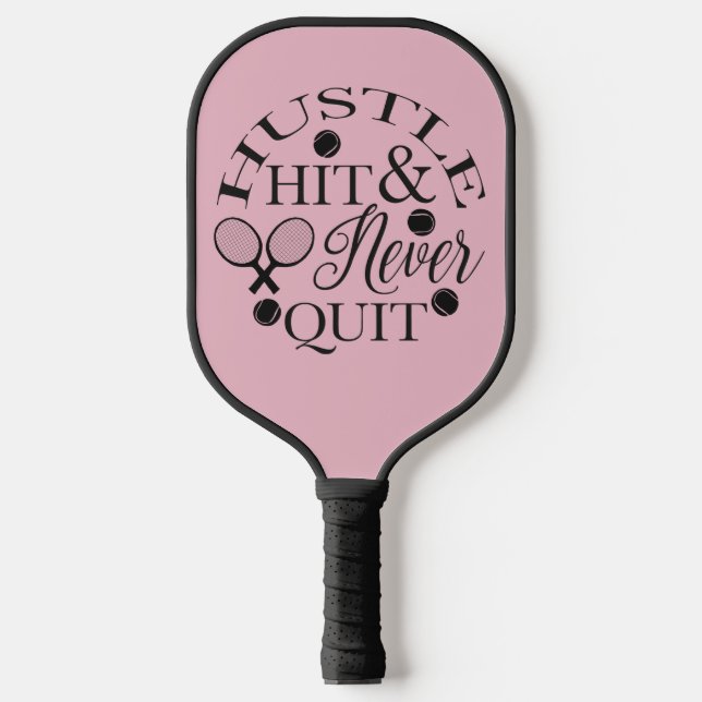 Raquette De Pickleball Toucher et ne jamais quitter (Recto)