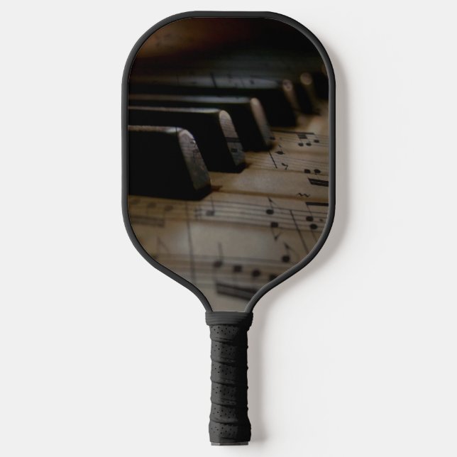 Raquette De Pickleball Touches de piano de musique antique (Recto)