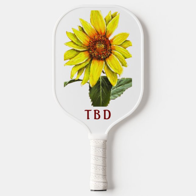 Raquette de pickleball Tournesol (Recto)