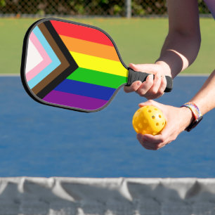 RAQUETTE DE PICKLEBALL TOUTES LES PLANTES INCLUSIVES LGBTQIA+