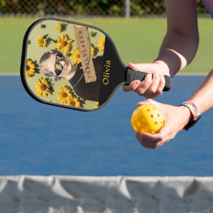 Raquette De Pickleball Trailblazer Daisies Kitsch Personnalisé