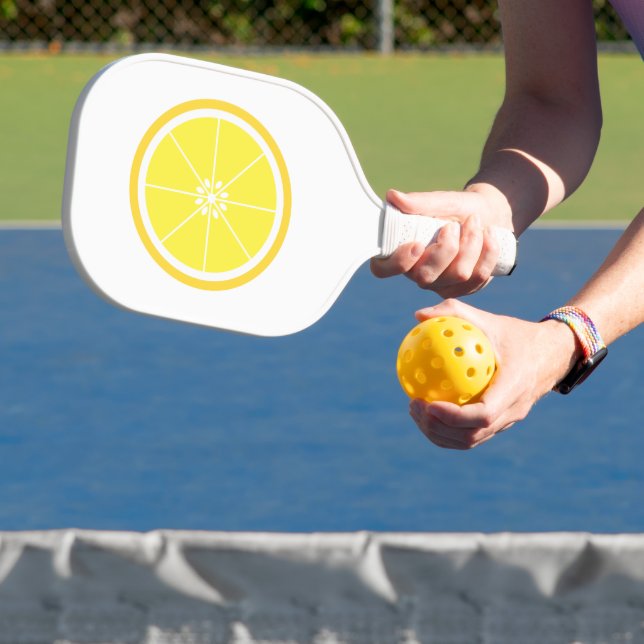 Raquette De Pickleball Tranche de citron jaune (Insitu)