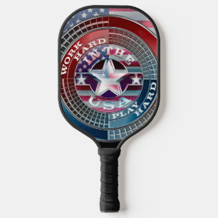 Raquette De Pickleball Travailler dur jouer dur dans le Pickleball Paddle