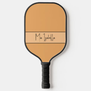 Raquette De Pickleball Trend Color Soft Orange Nom Pickleball Paddle