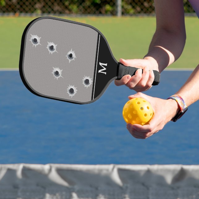 Raquette De Pickleball Trous de balle Monogramme Pickleball Paddle (Insitu)